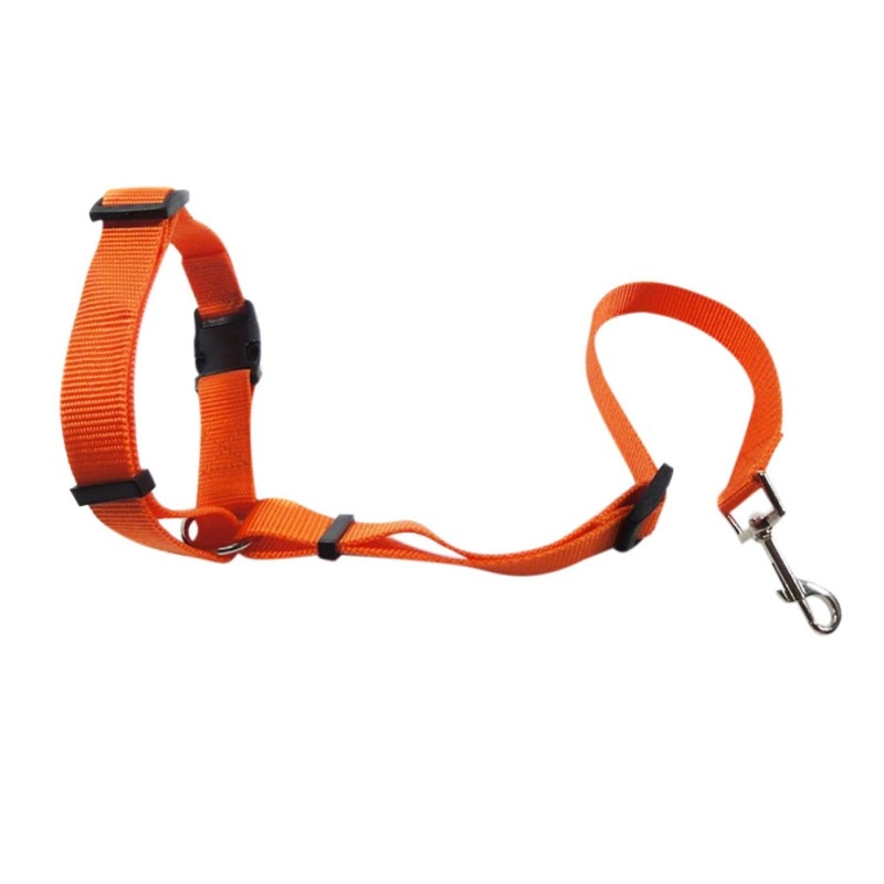 Pet Car Seat Belt for Dogs - Adjustable Nylon Safety Leash with Quick Release